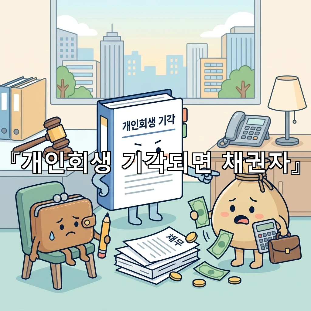 개인회생기각되면채권자 통지 이후 달라지는 대응의 흐름을 살피기