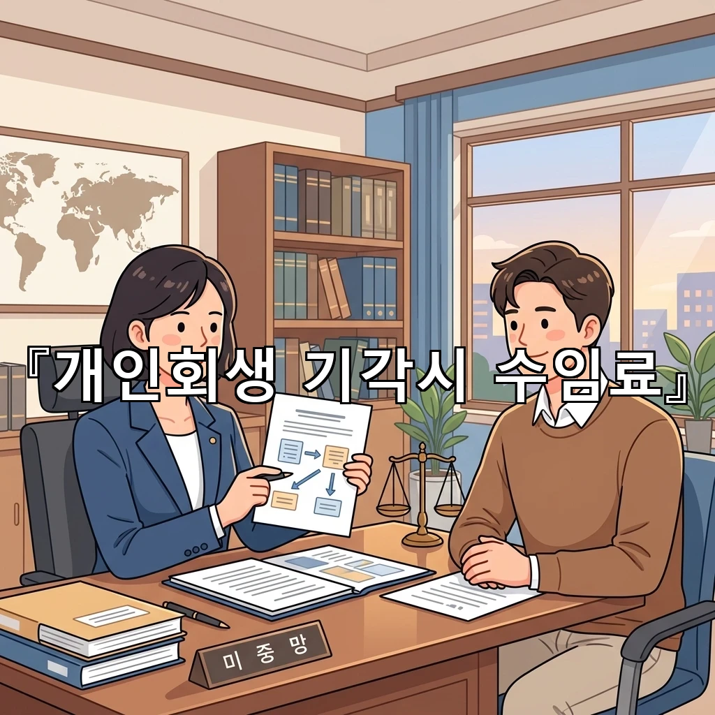 개인회생기각시수임료 상담 전 스스로 살펴볼 핵심 점검표