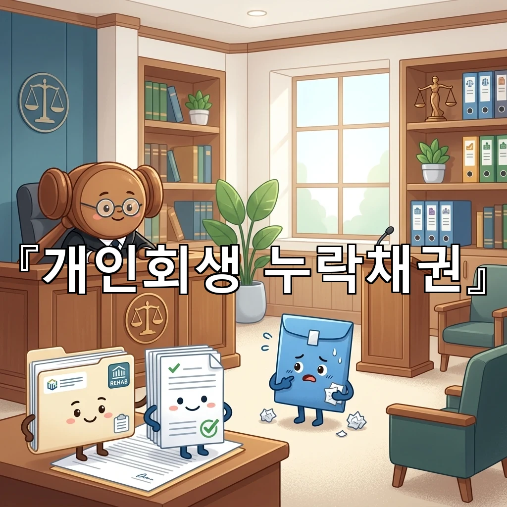 개인회생누락채권 발견 뒤 바로 달라지는 신청 전략의 핵심 정리