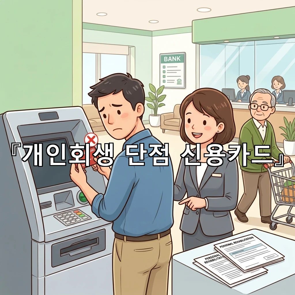 개인회생단점신용카드 선택 전에 확인할 생활 변화의 핵심 흐름