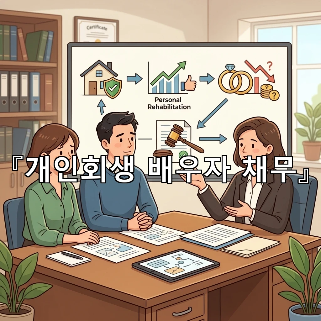개인회생배우자채무 혼자 감당하기 전 살펴야 할 실무 기준 정리