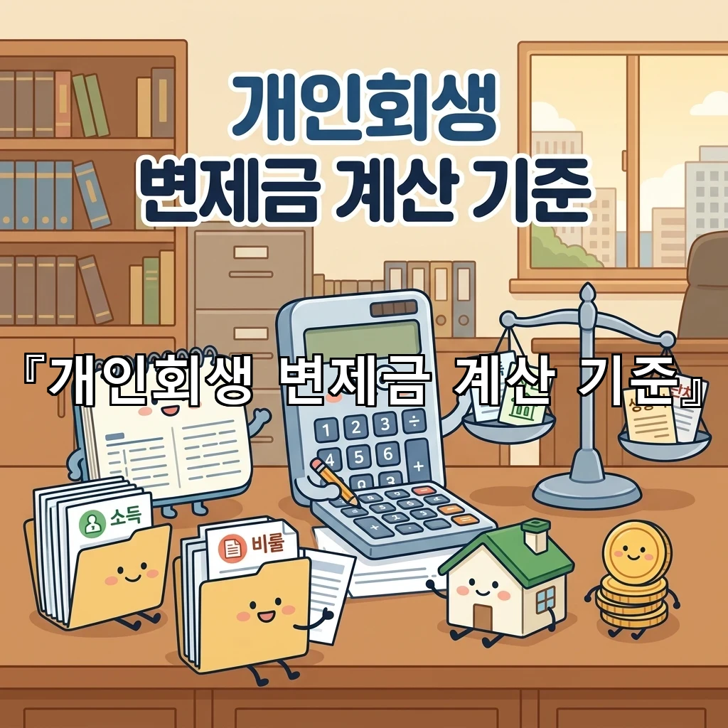 개인회생변제금계산기준 예상과 차이를 줄이는 실무형 점검 포인트