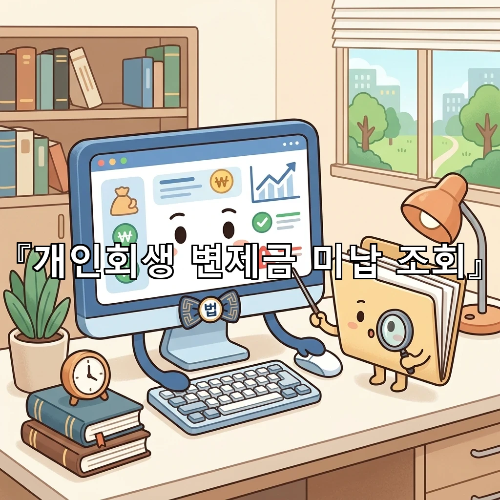 개인회생변제금미납조회 오늘 확인해야 할 핵심 흐름과 정리 기준