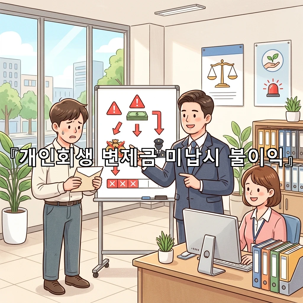 legal image 개인회생 변제금 미납시 불이익 3663
