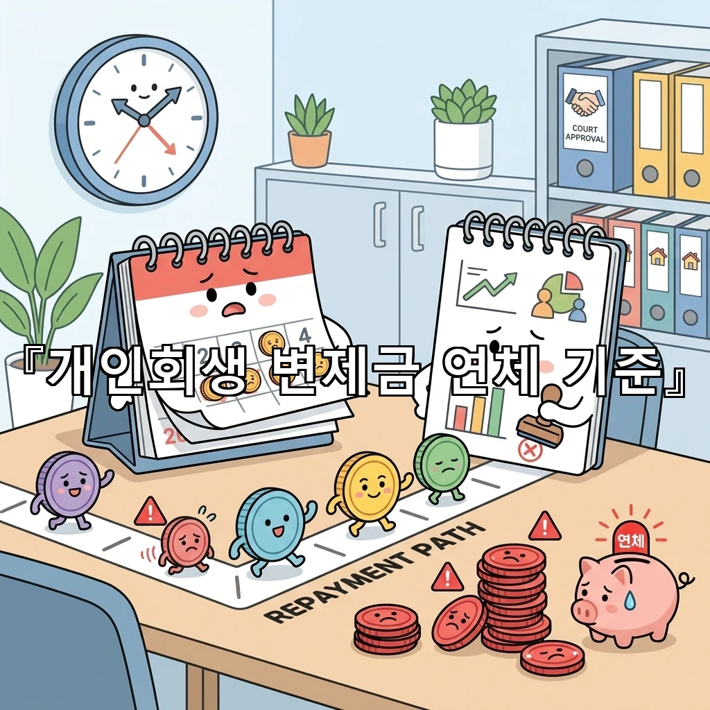 개인회생변제금연체기준 놓쳤을 때 이어지는 검토 절차 정리