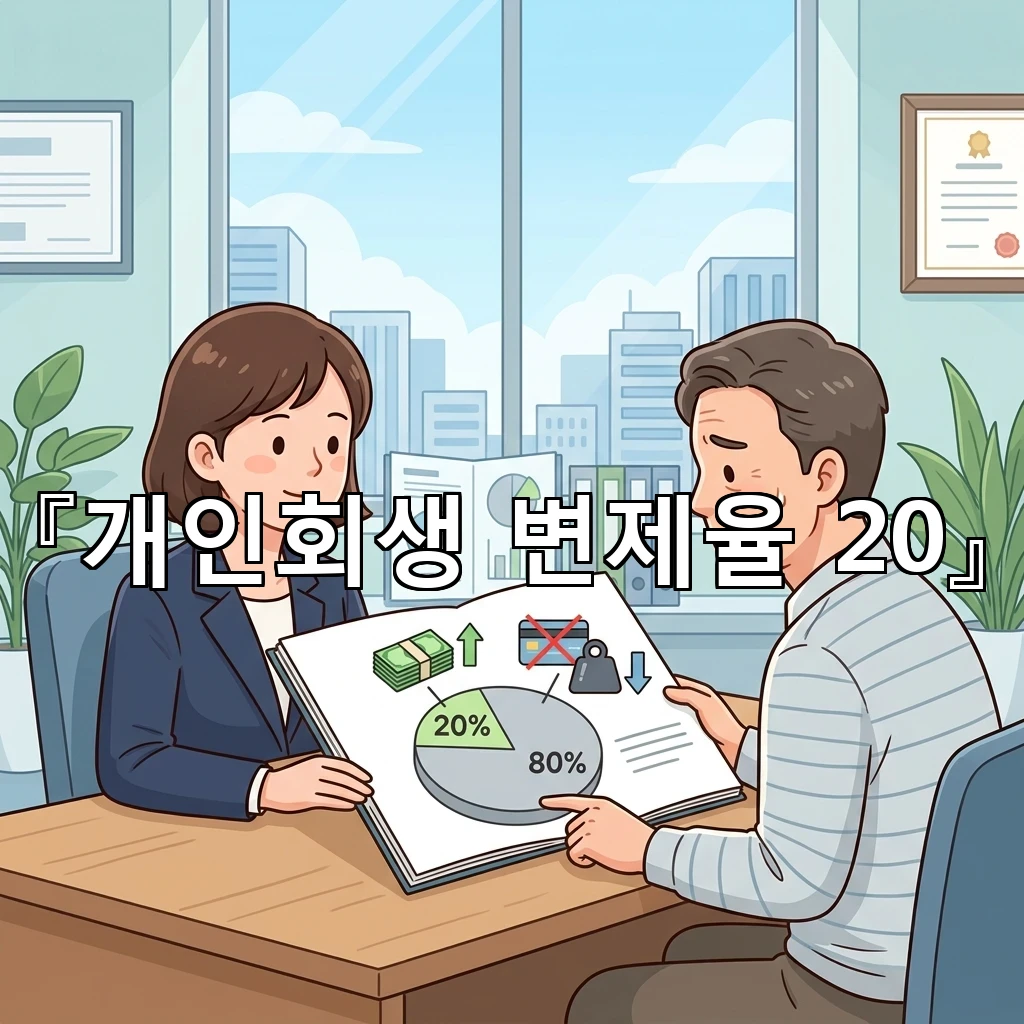 개인회생변제율20 정리해두면 한눈에 보이는 부담 조절의 기준들