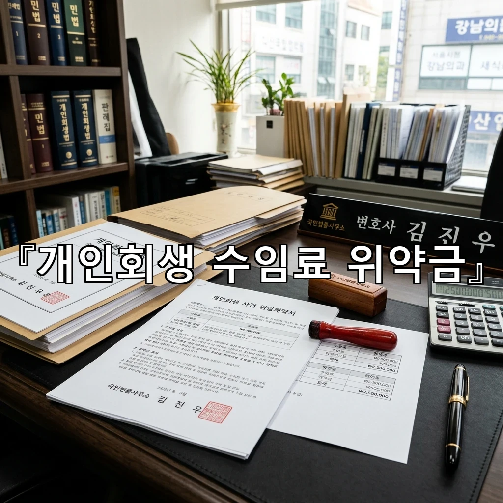 개인회생수임료위약금 조정 전 꼭 살펴볼 핵심 기준과 절차