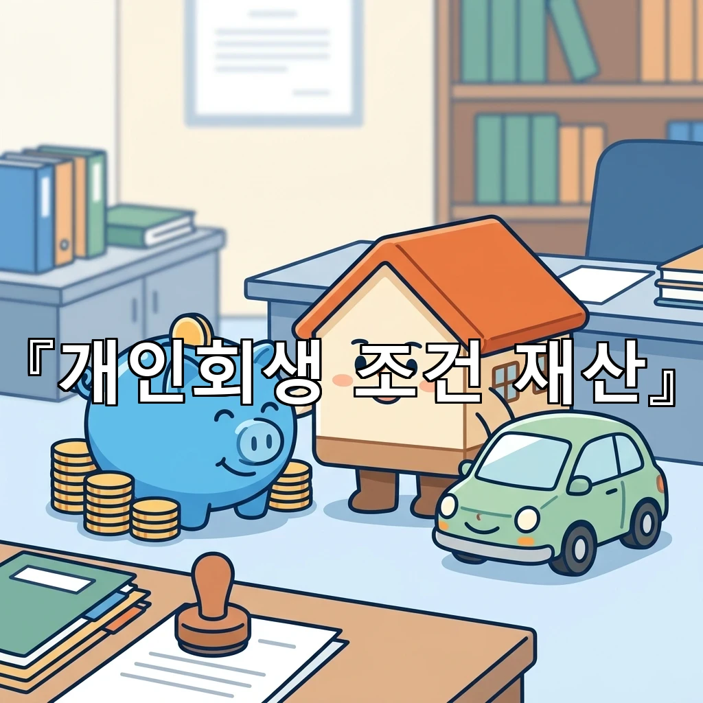 개인회생조건재산 다시 볼 때 놓치기 쉬운 판단의 순서와 준비법