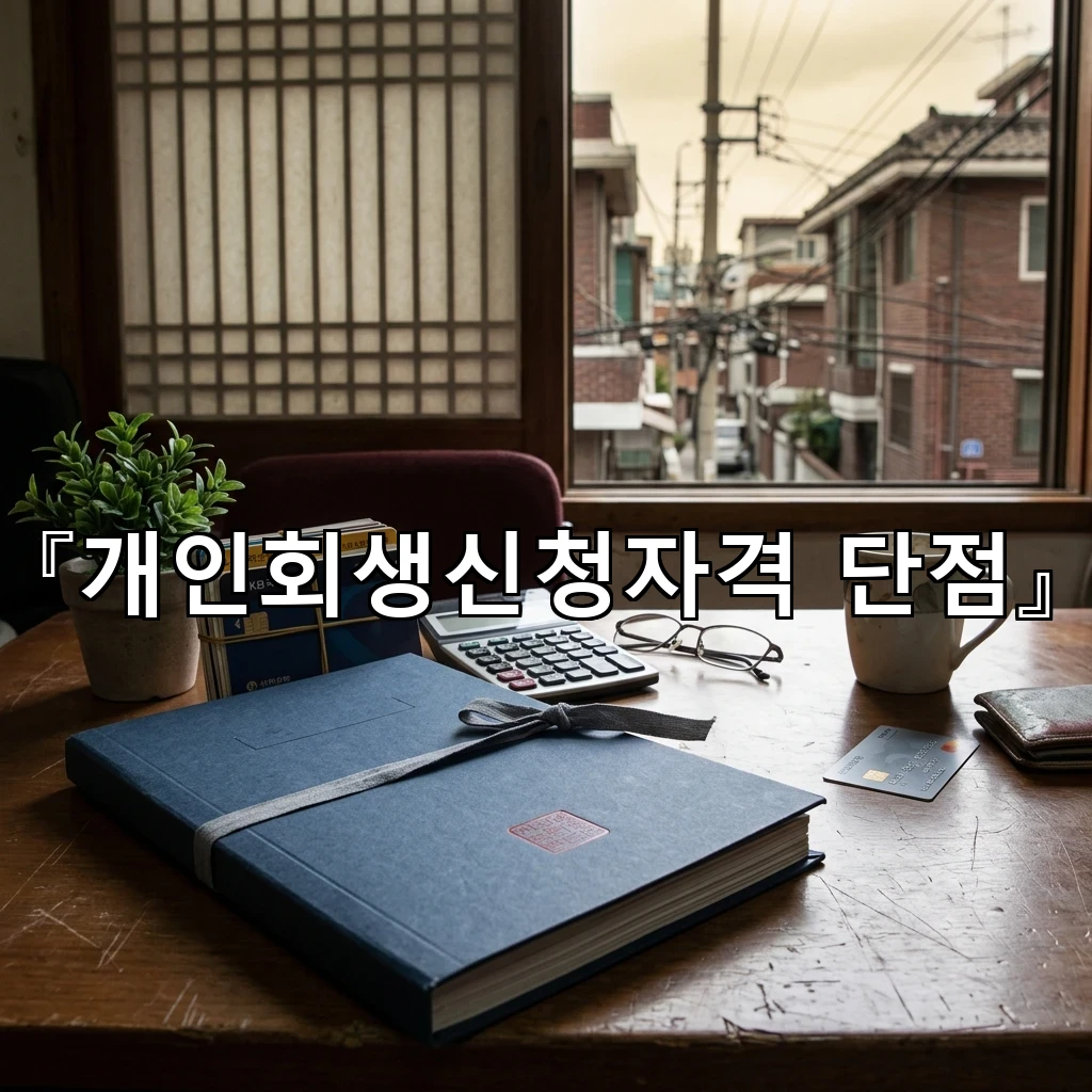 개인회생신청자격단점 중심으로 살피는 채무 구조 재정비의 길잡이