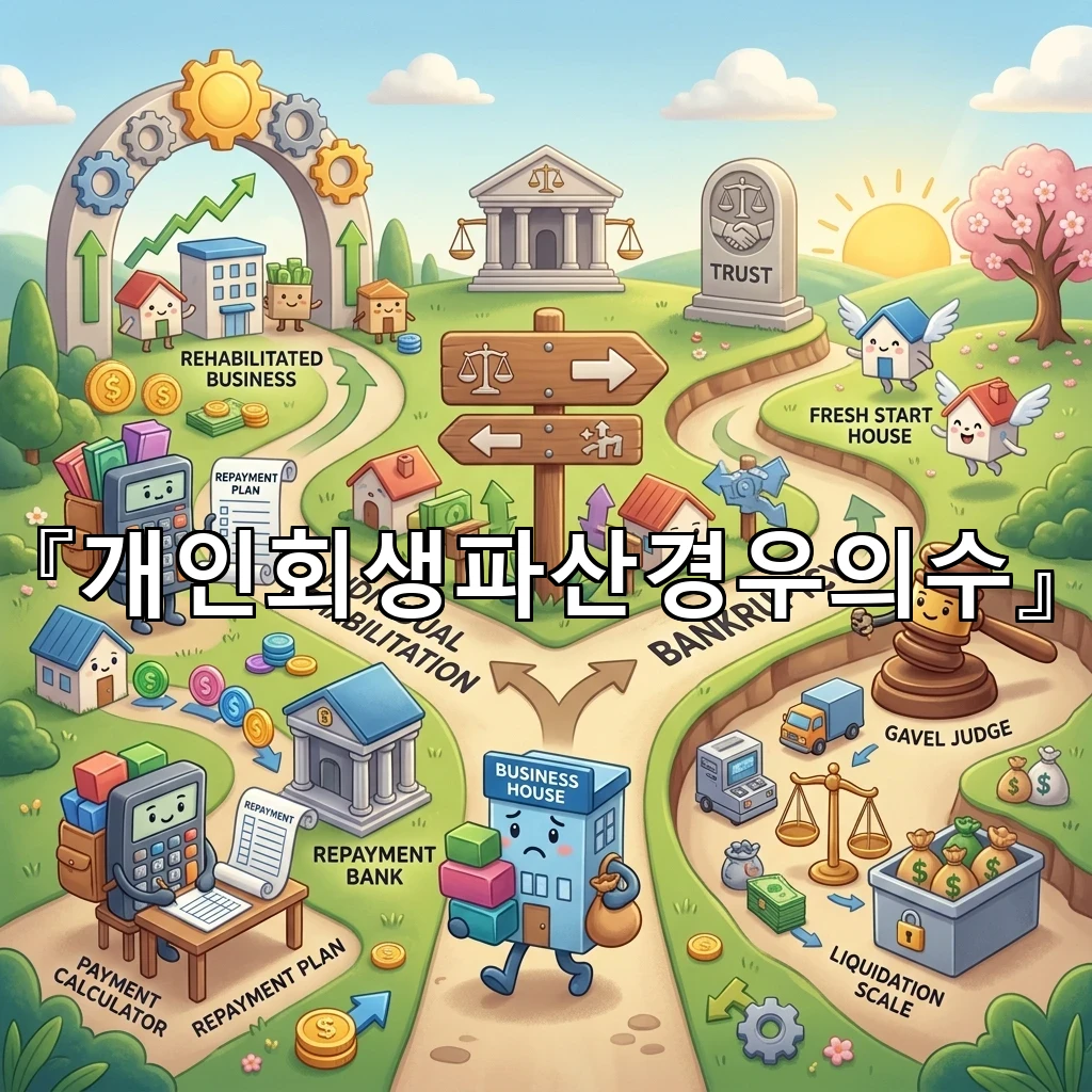 개인회생파산경우의수 빚의 흐름을 따라가며 선택을 가늠하는 방식