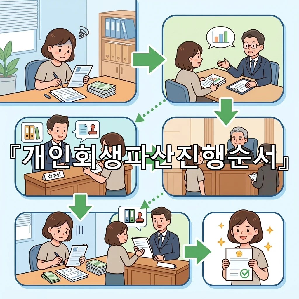 개인회생파산진행순서 판단 기준과 단계별 진행을 차분히 살펴보기
