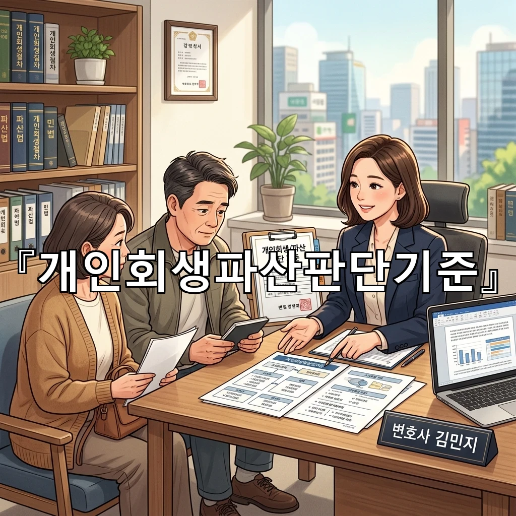 개인회생파산판단기준 현실을 비춰보는 첫걸음의 핵심 흐름