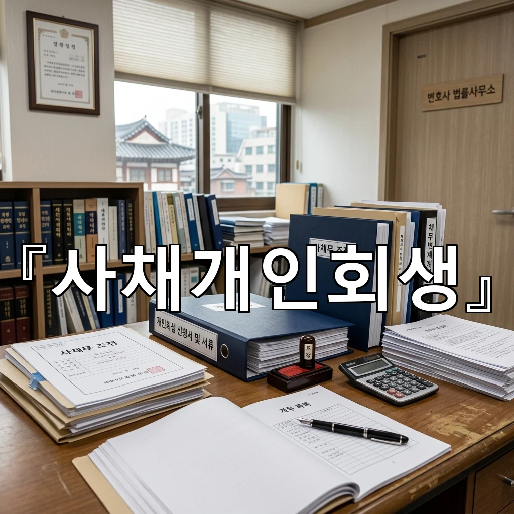 사채개인회생 혼자 고민할 때 먼저 살펴볼 흐름과 기준 안내