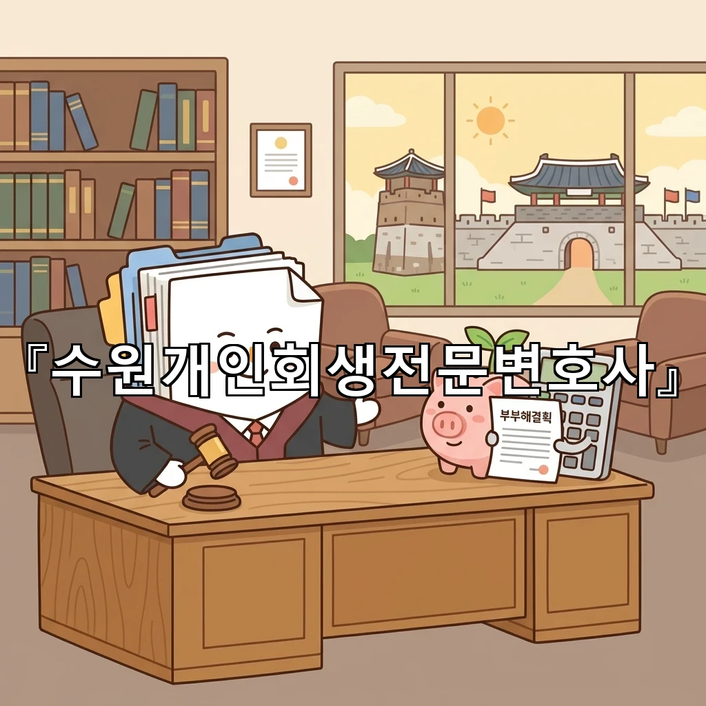 수원개인회생전문변호사 채무와 일상을 함께 살피는 실무 안내서