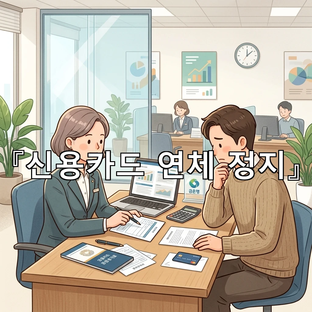 신용카드연체정지 갑자기 생긴 부담을 차분하게 정리하는 방법