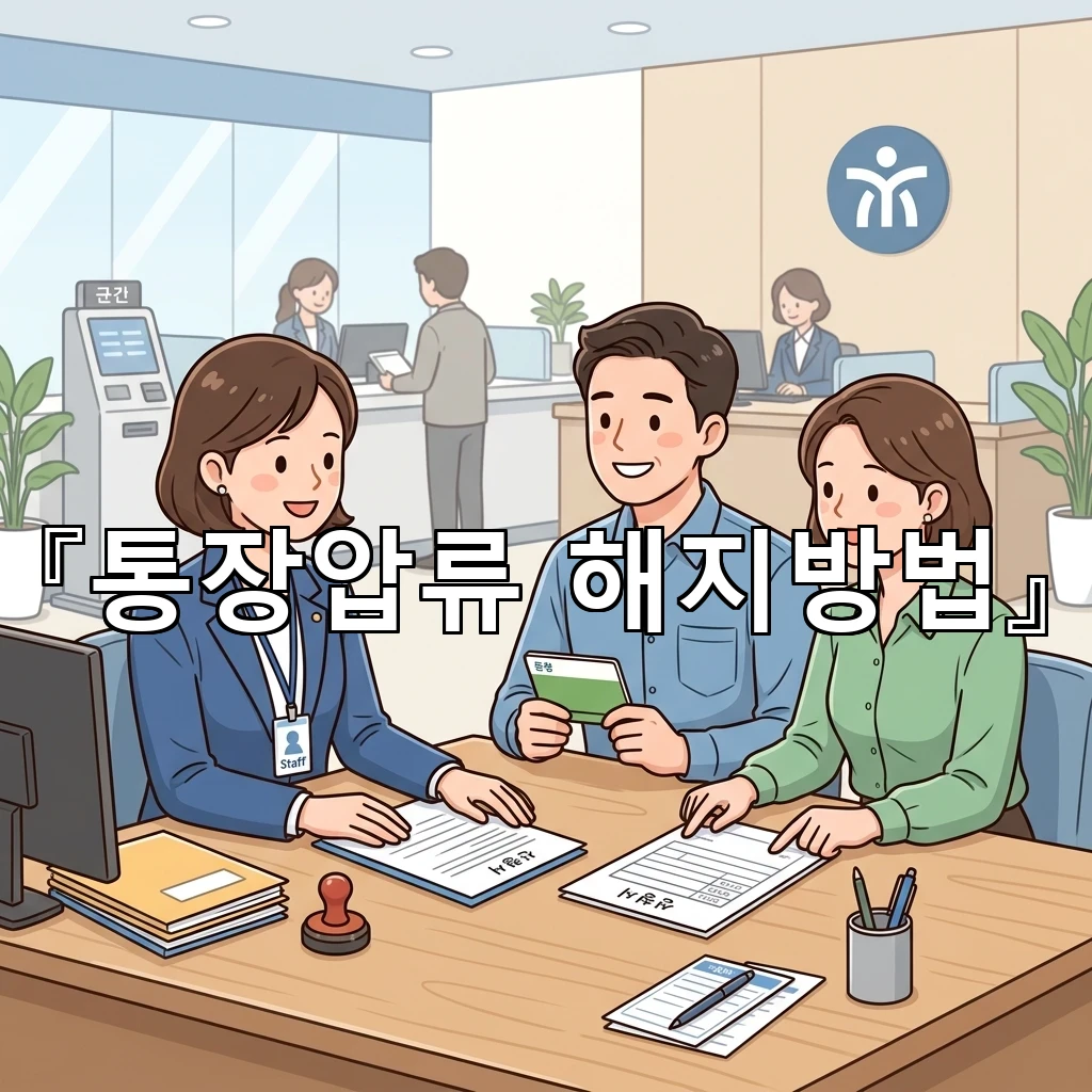 통장압류해지방법 확인하며 생활비 흐름 다시 세우는 순서 정리