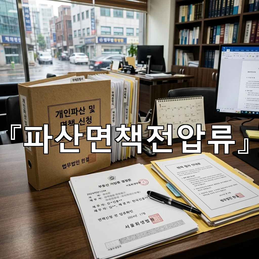 파산면책전압류 시작 전에 알아두면 좋은 대응의 순서와 판단