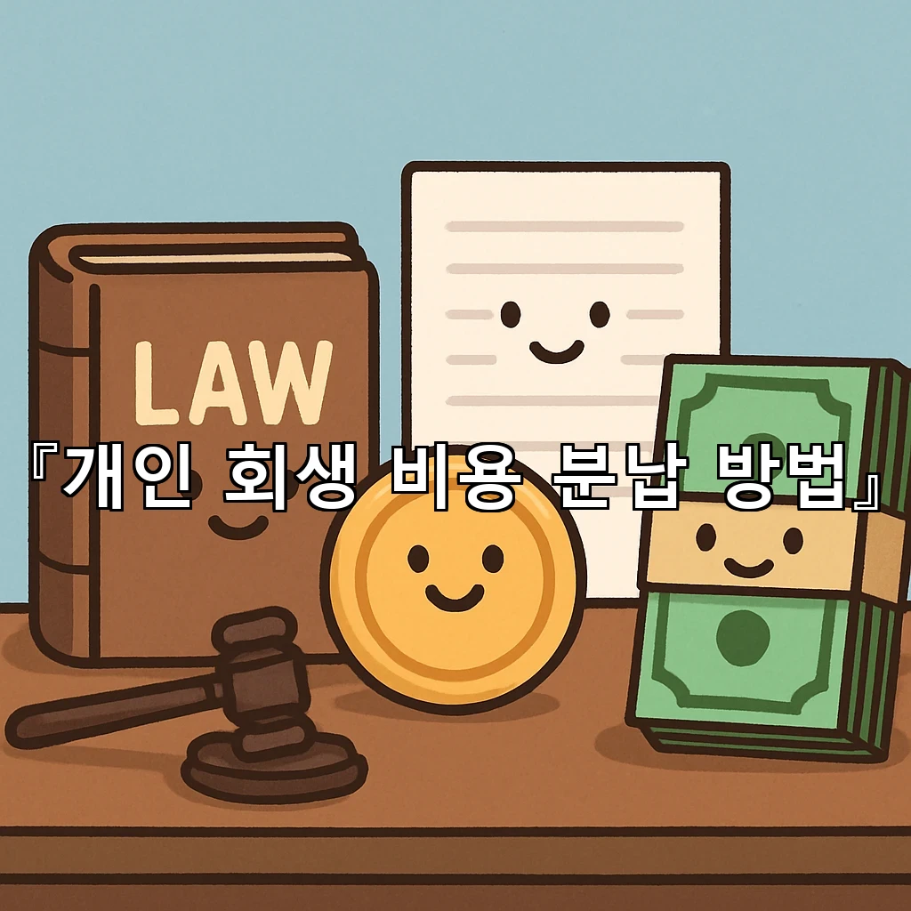 개인회생비용분납방법 서류 준비부터 시작하는 차근한 안내 흐름