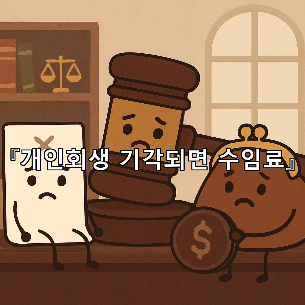 개인회생기각되면수임료 다시 묻기 전에 살펴볼 기준과 흐름 정리