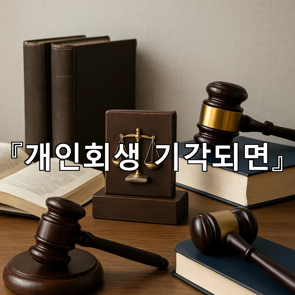 개인회생기각되면 달라지는 흐름 속에서 다시 세우는 계획