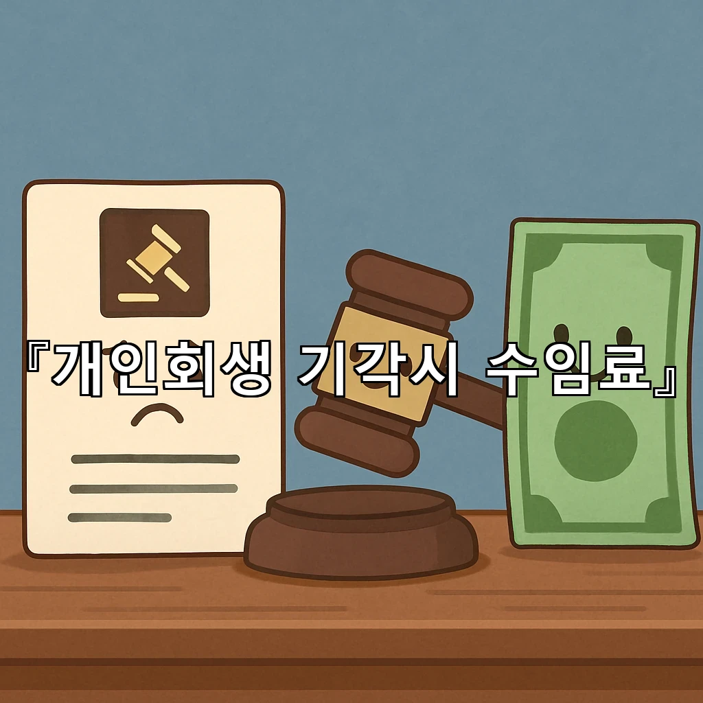 개인회생기각시수임료를 둘러싼 실제 절차와 마음가짐 정리