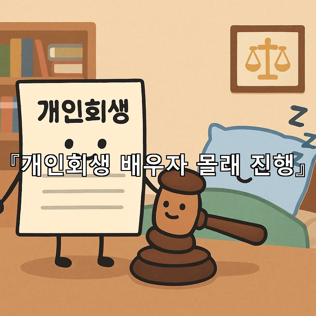 개인회생배우자몰래진행 시작 전 숨겨야 할 점과 정리 순서 안내
