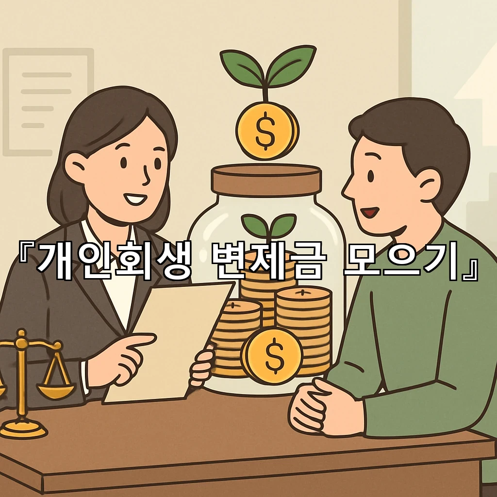 개인회생변제금모으기 오늘의 지출을 다시 보는 기준 세우기