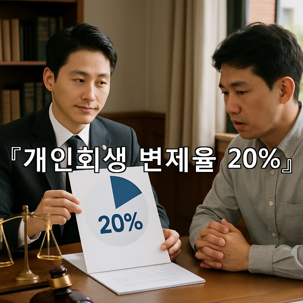 개인회생 변제율 20%