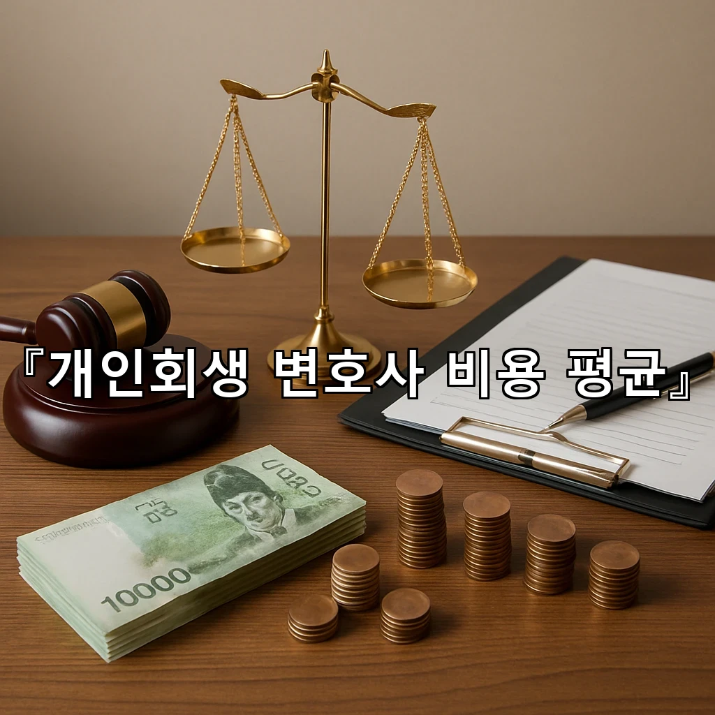 개인회생변호사비용평균 신청 전 흐름을 바꾸는 판단의 순서