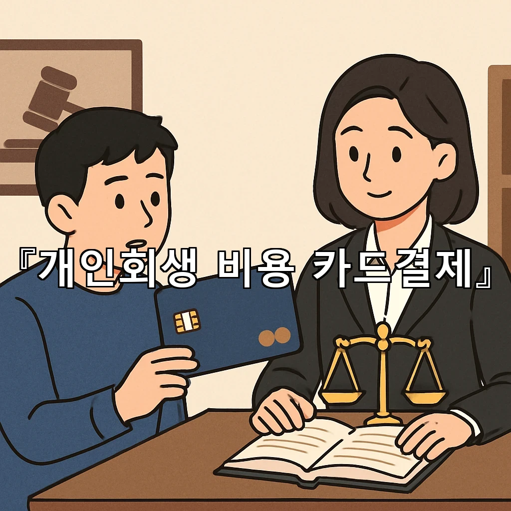 개인회생비용카드결제 처음이라면 흐름부터 차근히 살피는 방법