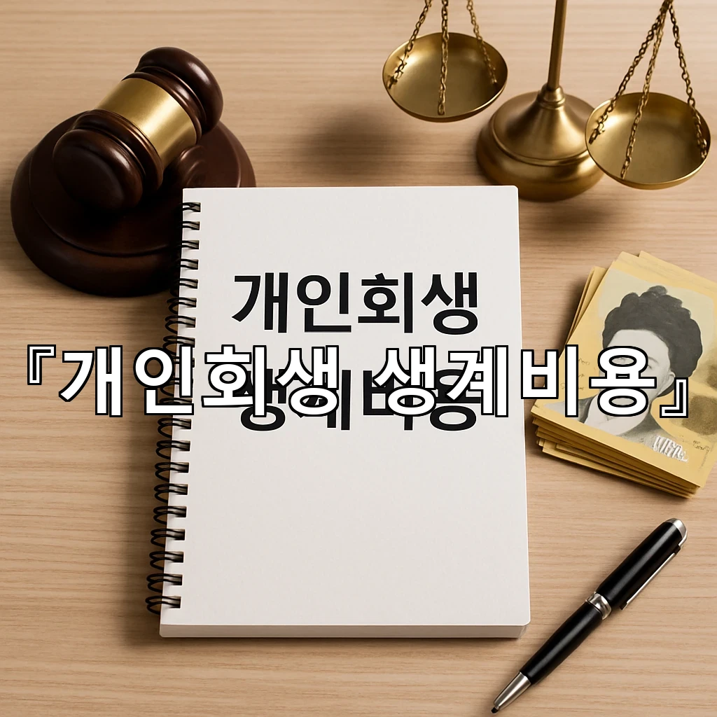 개인회생생계비용 기준을 따라 가계 흐름을 다시 짜는 첫걸음