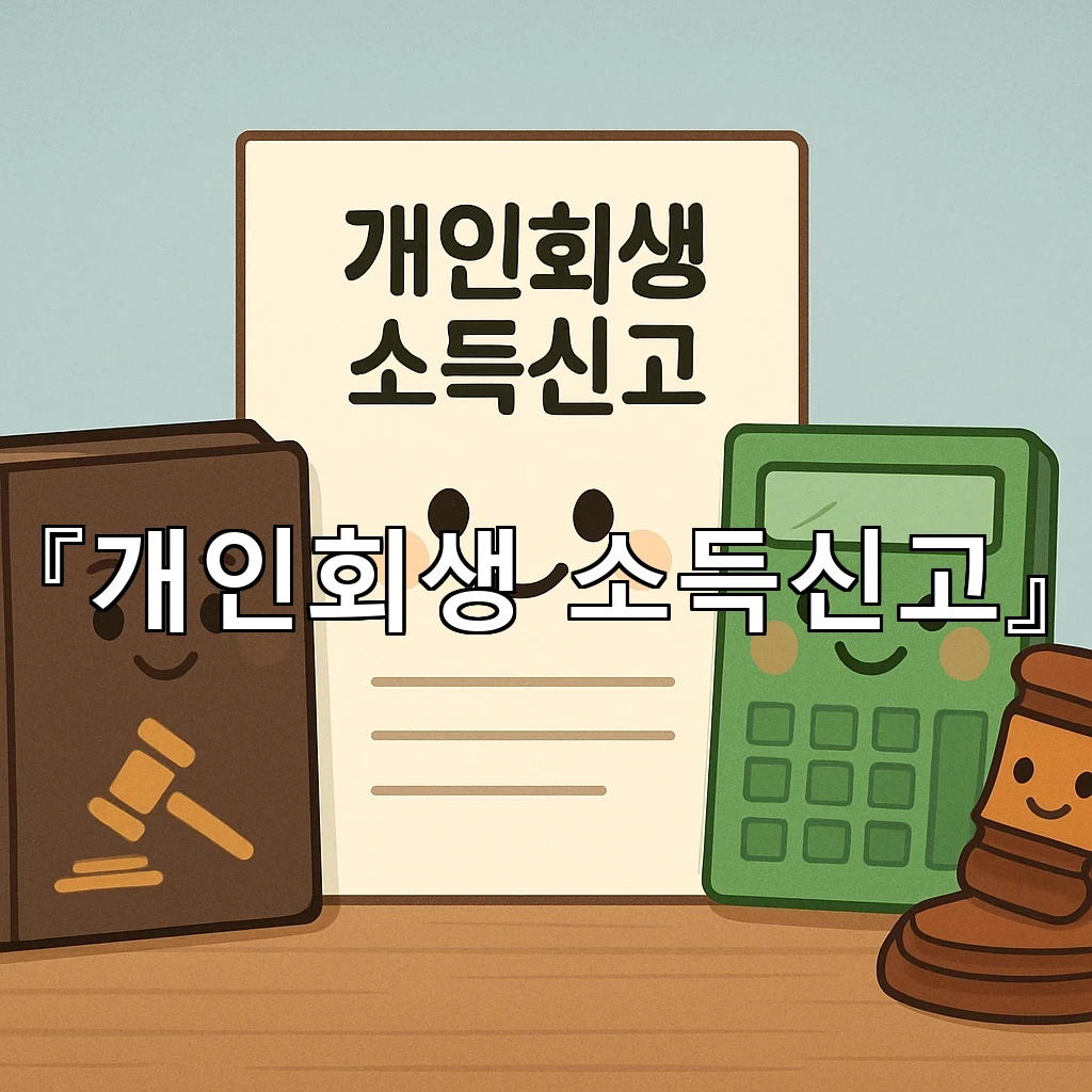 개인회생소득신고 월별 흐름을 읽는 가장 쉬운 기준 정리