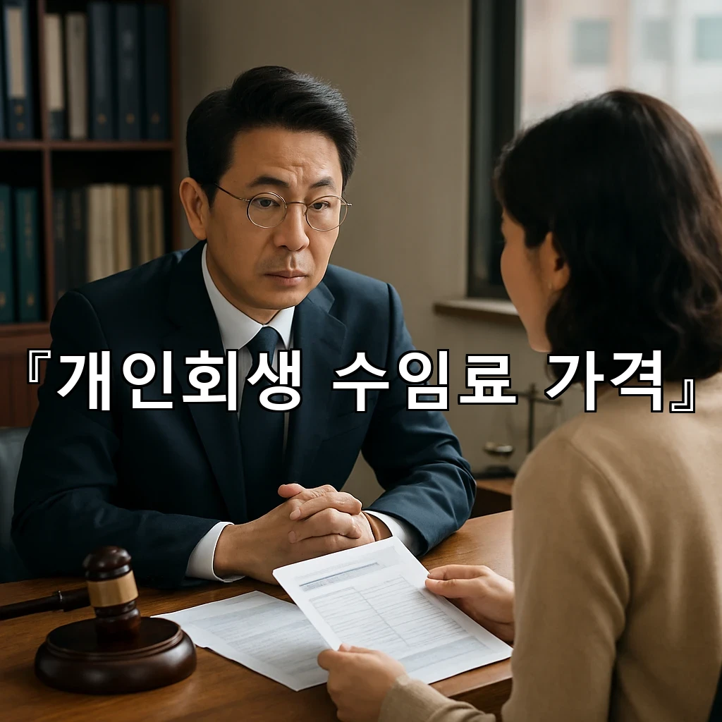개인회생수임료가격에 따라 달라지는 신청 흐름 한눈에 보기