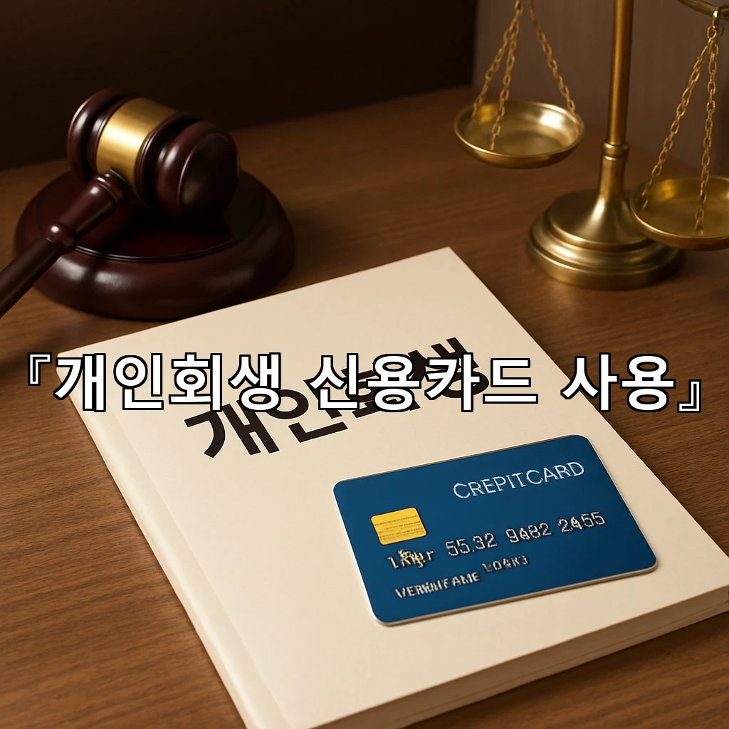 개인회생신용카드사용 이후 달라지는 생활 감각을 차분히 살펴보기