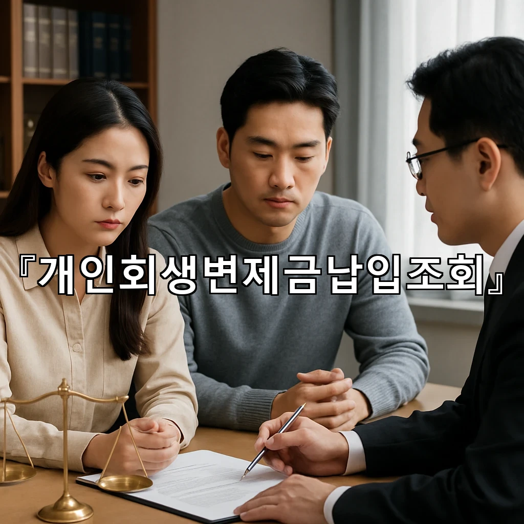 개인회생변제금납입조회에서 날짜와 회차를 함께 보는 실전 점검법