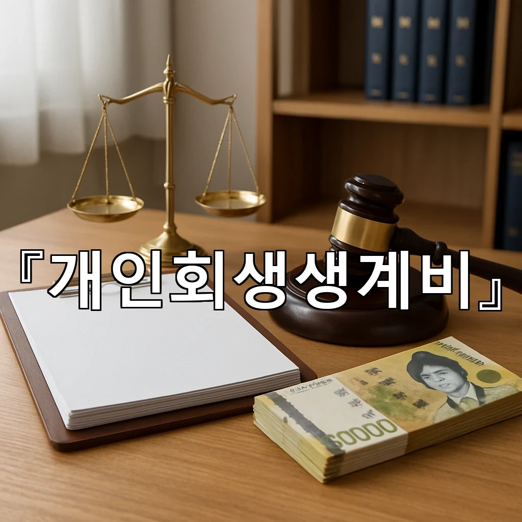 개인회생생계비 계산에 필요한 항목을 차근차근 정리하는 방법