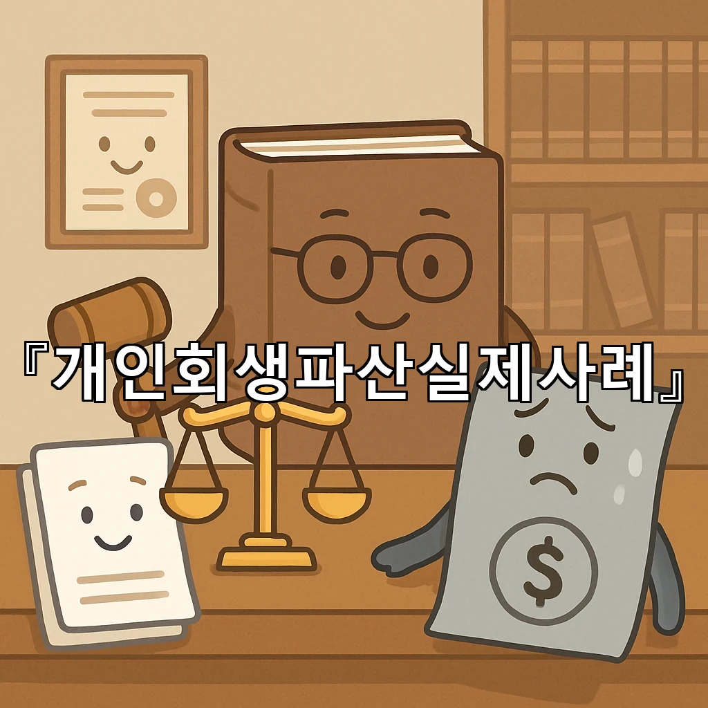 개인회생파산실제사례 한 번의 판단이 삶의 흐름을 바꾼 이야기