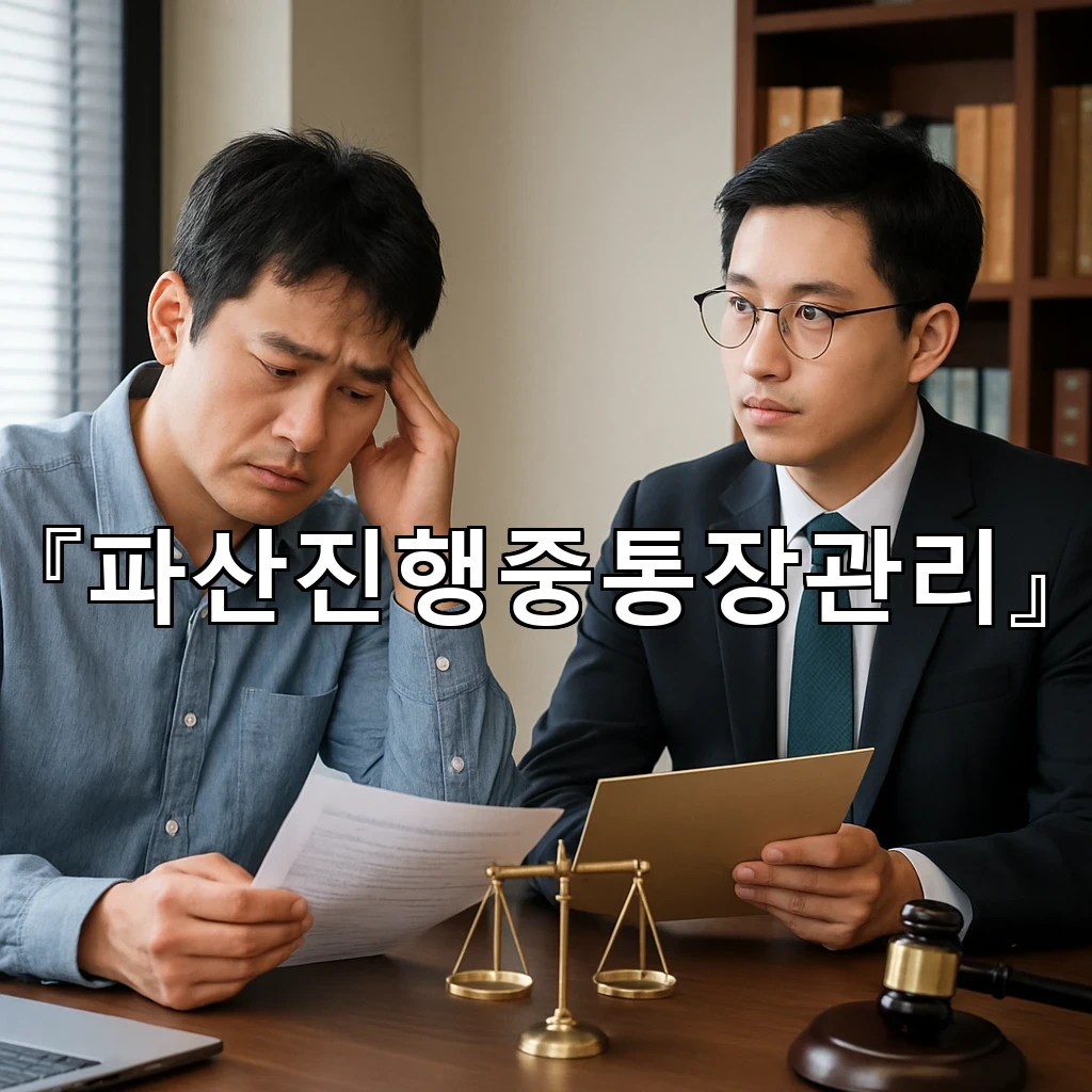 파산진행중통장관리 생활비 흐름을 지키는 기본 원칙과 점검 순서