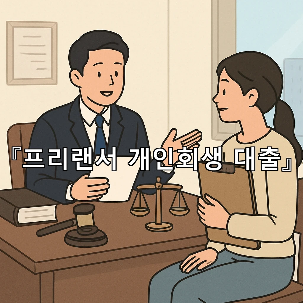 프리랜서개인회생대출 신청 전 마음을 가볍게 하는 준비의 순서