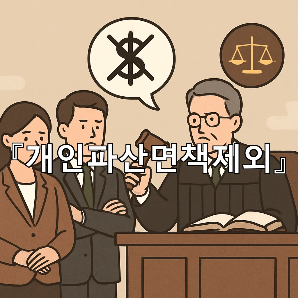 개인파산면책제외 범위를 먼저 이해하는 실전 안내 길잡이