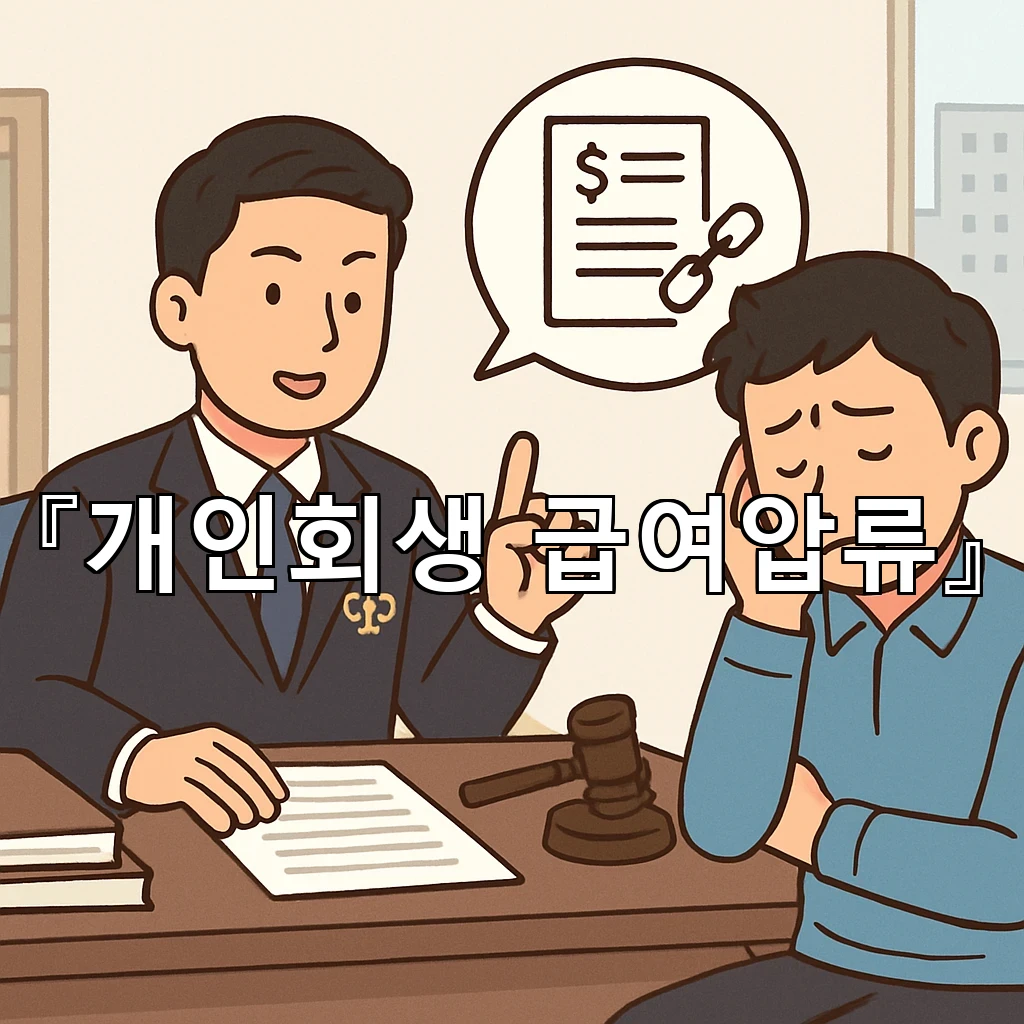 개인회생급여압류 봉급을 지키는 첫걸음과 일상 회복의 길잡이