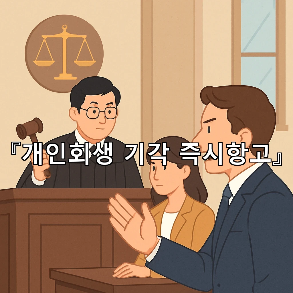 개인회생기각즉시항고 사건에서 보완서면이 갖는 실제 의미와 활용