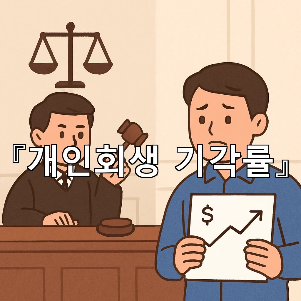 개인회생기각률 예상 밖 결과를 줄이는 생활비 기록 관리법