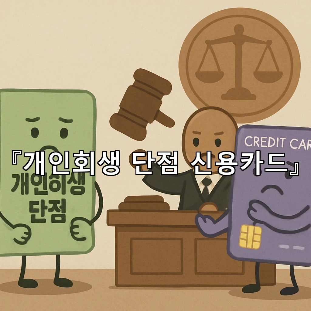 개인회생단점신용카드 사용 전 알아두면 흔들리지 않는 판단 기준