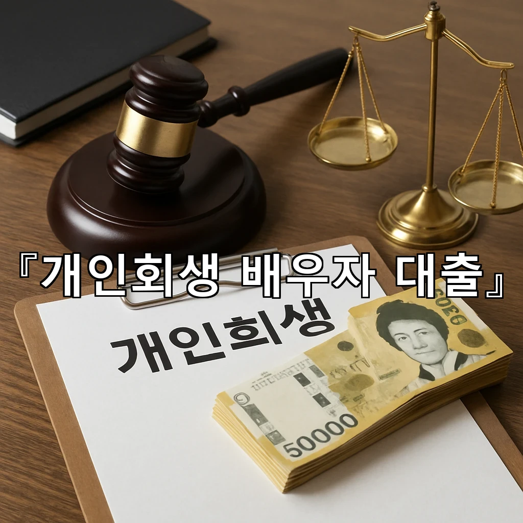 개인회생배우자대출 혼인 이후 자금 흐름을 살피는 새로운 관점