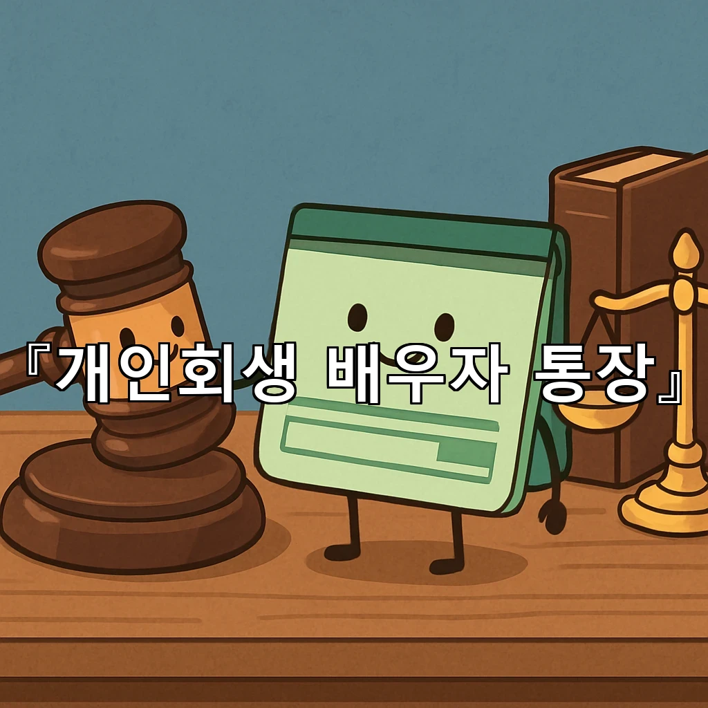 개인회생배우자통장 함께 보는 생활비 흐름과 기록 정리법