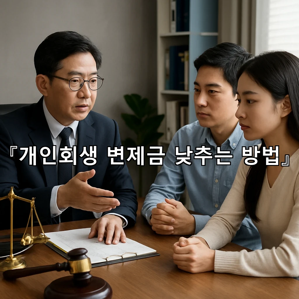 개인회생변제금낮추는방법 변동 폭을 살피며 계획을 다시 짜는 법