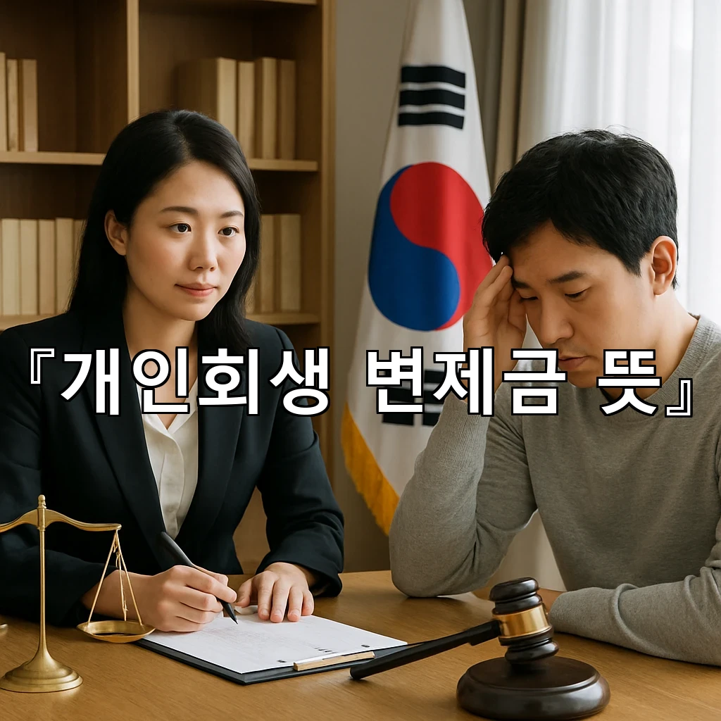 개인회생변제금뜻 용어를 먼저 알면 준비가 한결 쉬워집니다