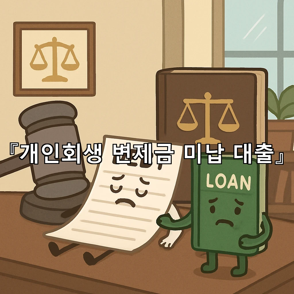 개인회생변제금미납대출 검토할 때 놓치기 쉬운 조건과 확인 순서