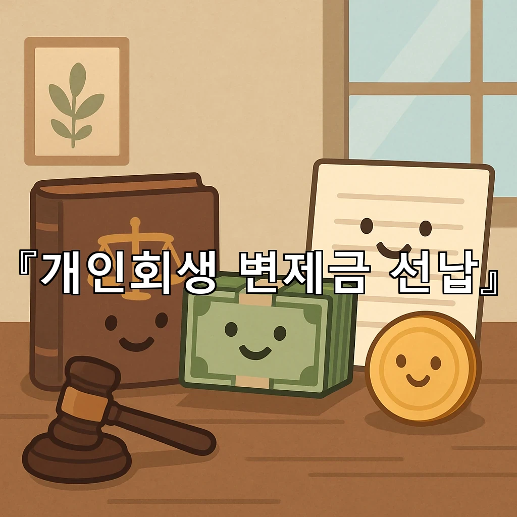 개인회생변제금선납 절차를 먼저 읽고 선택하는 준비의 흐름